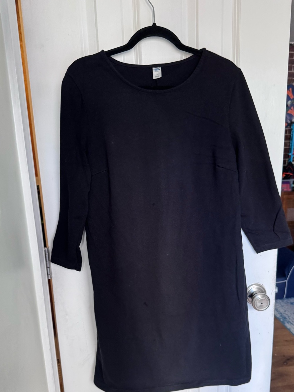 Old Navy Black Shift Dress - Classic Minimalist Women's Dress